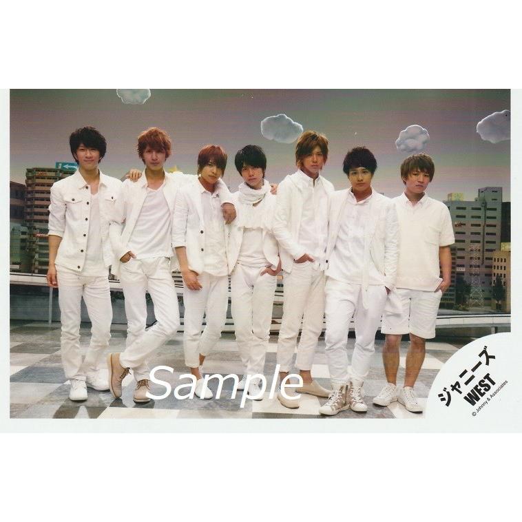 ジャニーズwest 集合 公式生写真 バンザイ夢マンサイ 衣装白 真ん中重岡 全身 Z 2764 アレイズブック ヤフーshop 通販 Yahoo ショッピング