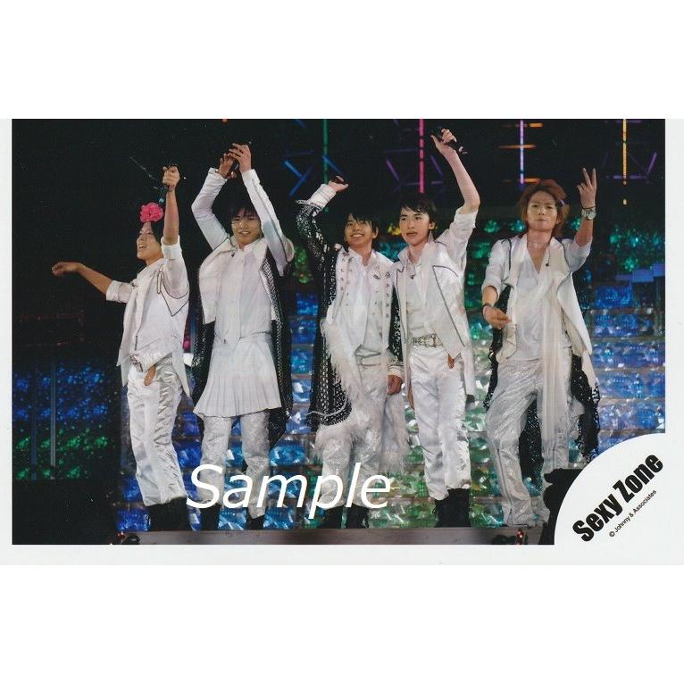 Sexy Zone 集合 公式生写真 ライブ 衣装白 真ん中佐藤 手上にあげ Z 3907 アレイズブック ヤフーshop 通販 Yahoo ショッピング