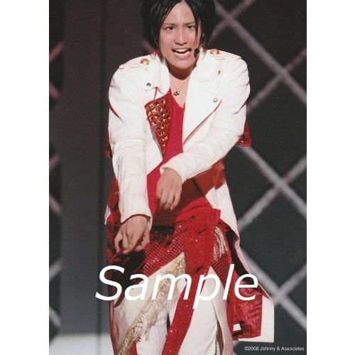 桐山照史(ジャニーズWEST) 公式生写真 2008・衣装白×赤・口開け｜arraysbook