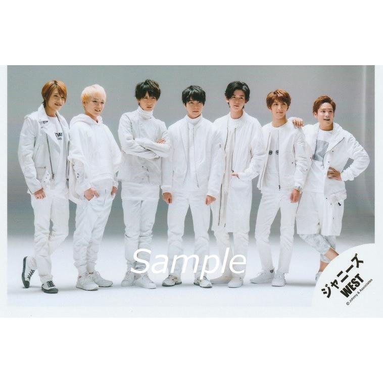 ジャニーズwest 集合 公式生写真 Westival 衣装白 背景グレー 全身 Z 4250 アレイズブック ヤフーshop 通販 Yahoo ショッピング