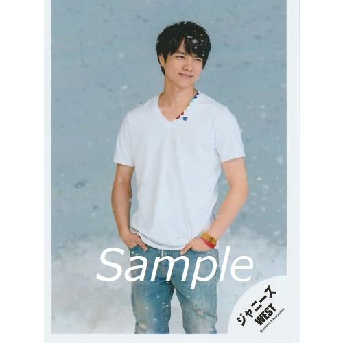 100 品質保証 重岡大毅 ジャニーズwest 公式生写真 Westival 衣装白 目線