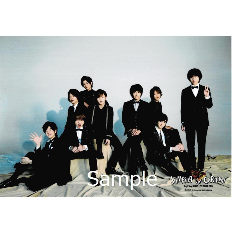 Hey Say Jump 集合 公式生写真 Jumping Carnival 15 衣装黒 カメラ目線 背景グレー Z 6297 アレイズブック ヤフーshop 通販 Yahoo ショッピング