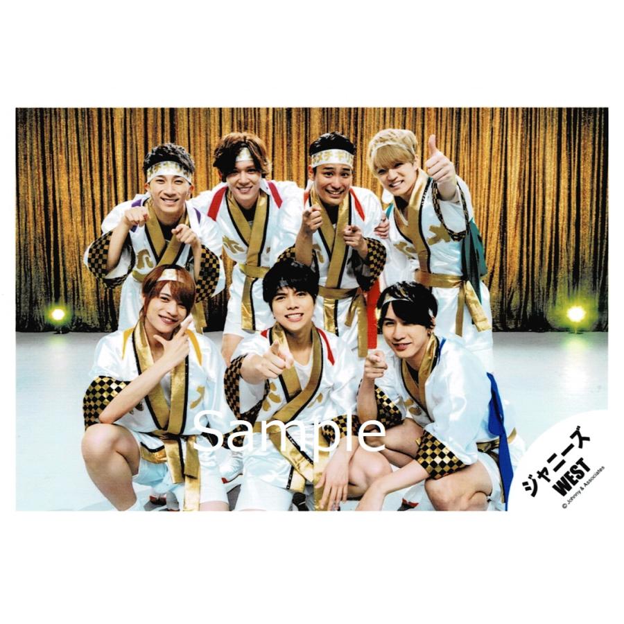 ジャニーズwest 集合 公式生写真 ホメチギリスト 衣装白 黒 金 カメラ目線 背景金 歯見せ Z 7224 アレイズブック ヤフーshop 通販 Yahoo ショッピング