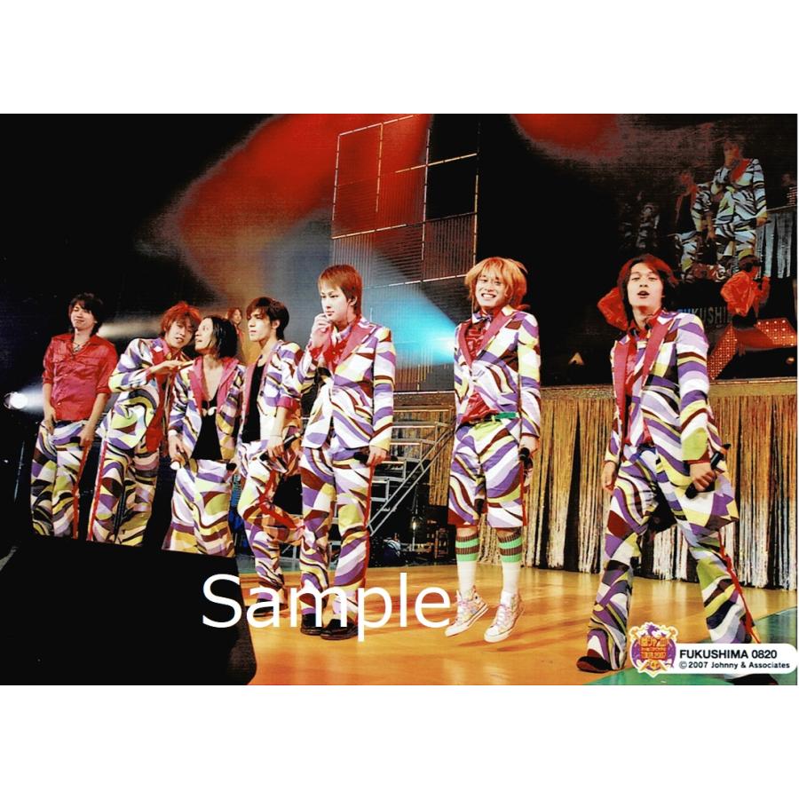 関ジャニ 集合 公式生写真 Tour 07 Fukushima 00 ライブ 全身 衣装白 紫 黄緑 赤 Z 66 アレイズブック ヤフーshop 通販 Yahoo ショッピング