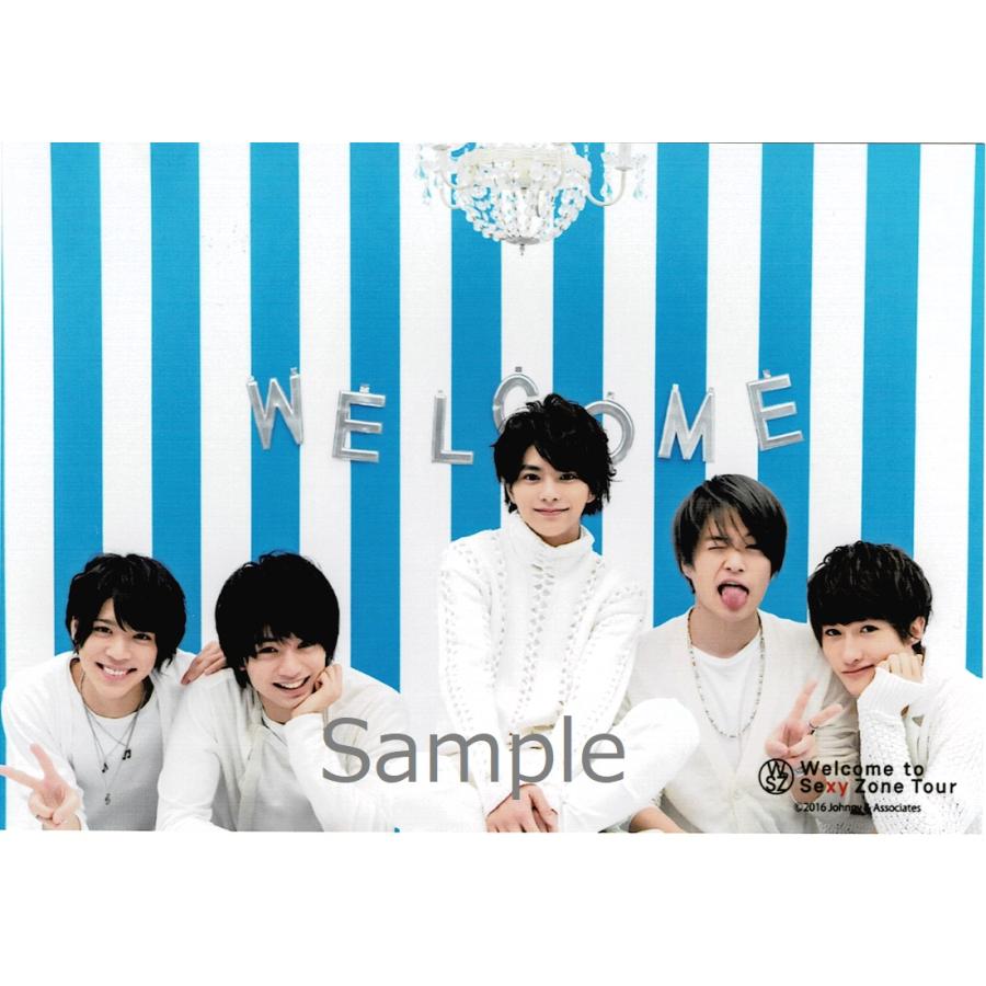 Sexy Zone 集合 公式生写真 Welcome To Sexy Zone Tour 16 背景水色 白 衣装白 菊池松島ピース Z 9459 アレイズブック ヤフーshop 通販 Yahoo ショッピング