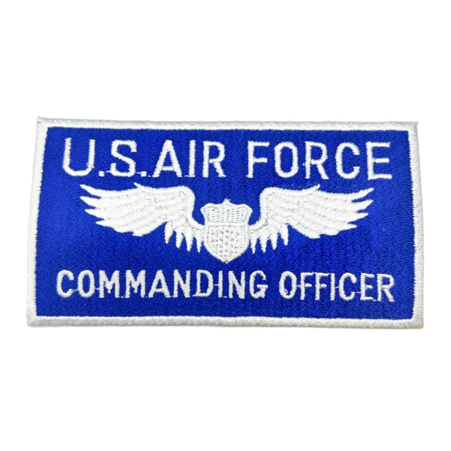 輸入ワッペン★U.S.A.F.C.O★USAF Commanding Officer★U.S.Air Force★エアフォース | 