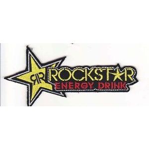 輸入アイロンワッペン ROCKSTAR ENERGY DRINK | 