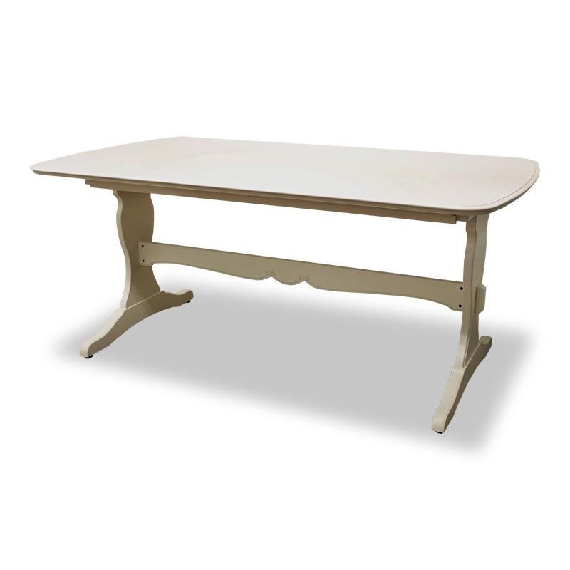 東海家具工業 伸長式ダイニングテーブル 165〜205cm フルールWH 