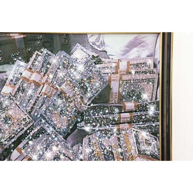 アートフレーム ミリオネア クリスタルピクチャー 額絵 ウォールデコ
