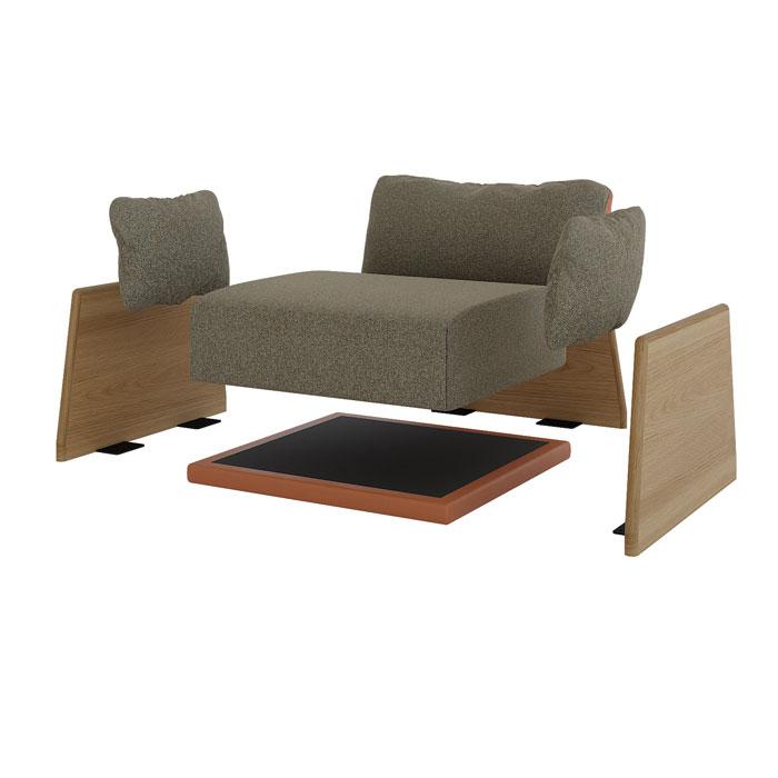 シギヤマ家具工業 シギヤマ家具 2.5Pソファ 188cm ダブルソファ シギヤマ家具工業 シギヤマ家具 2.5Pソファ 188cm ダブルソファ
