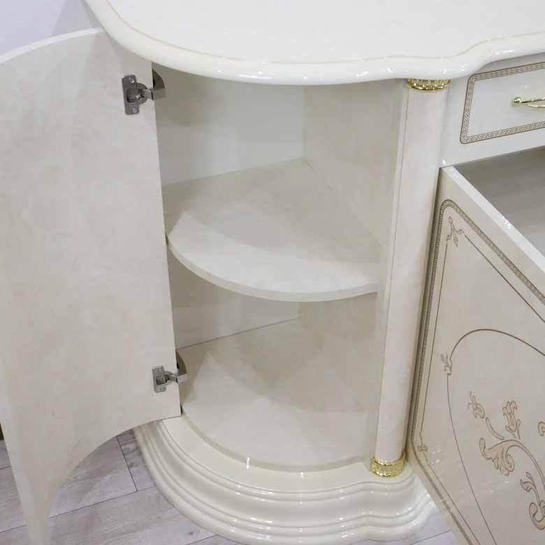 サルタレッリ フローレンス 4ドア キャビネット アイボリー イタリア