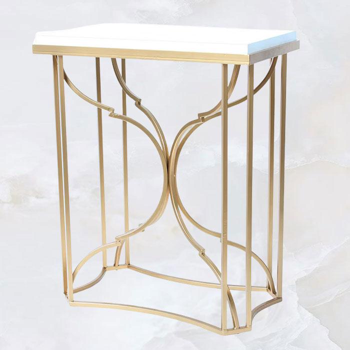 サイドテーブル コンソール アイアン シンプル モダン 花台 FM-429-C