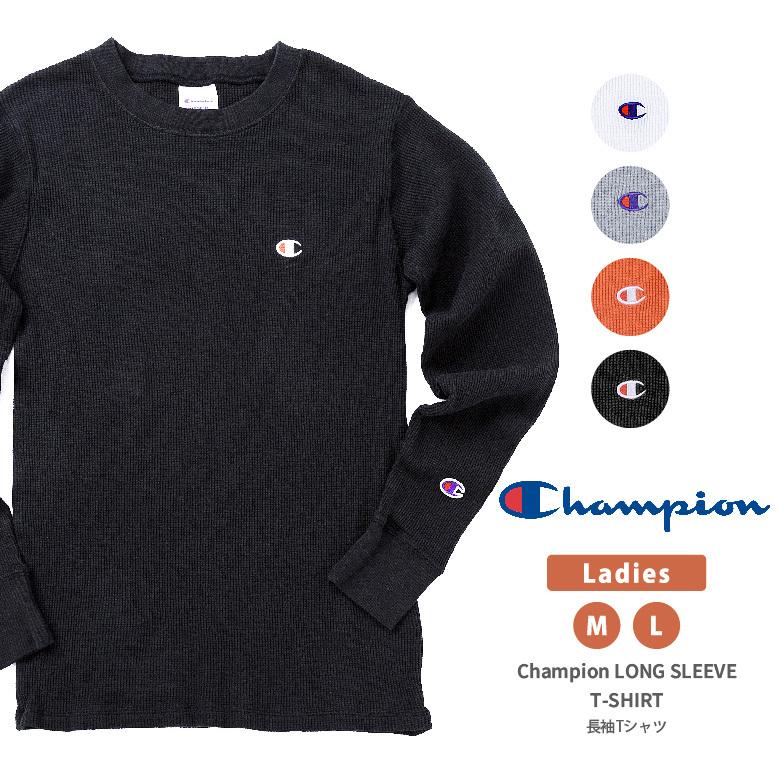 Sale セール Off チャンピオン Champion Tシャツ サーマル カットソー ワッフル 長袖 レディース Cw S413 Cw S413 Arrowhead アローヘッド 通販 Yahoo ショッピング