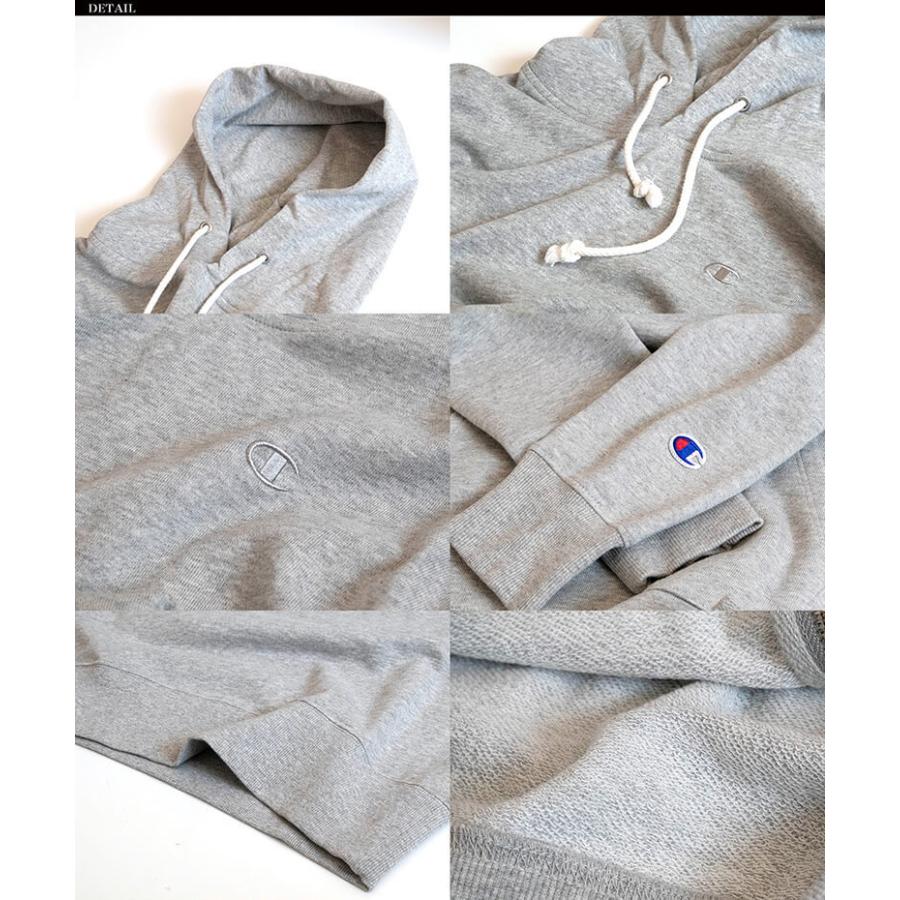 新品　チャンピオン　スウェットパーカー　チュニックワンピース　L グレー Champion チャンピオン ワンピース レディース フーデッド