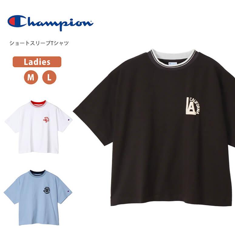 Flesh and Blood　ワールドチャンピオンシップ大阪 限定スリーブ　… Champion チャンピオン ウィメンズ ショートスリーブTシャツ