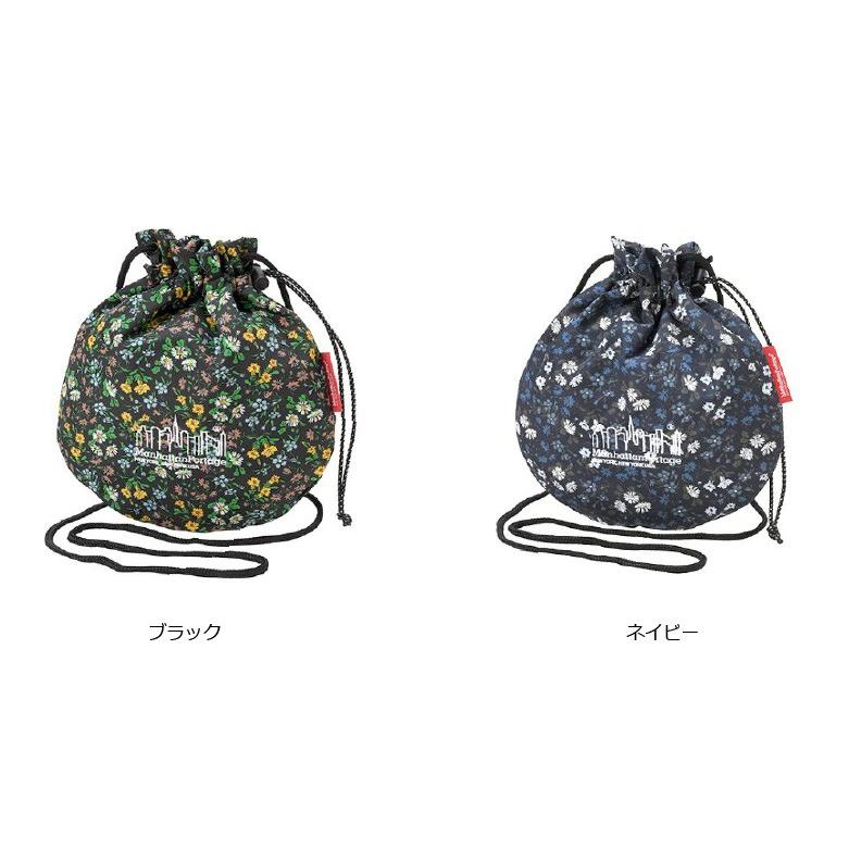 マンハッタンポーテージ Manhattan Portage ショルダーバッグ 巾着 斜め掛けバッグ ポーチ 花柄 軽量 メンズ レディース (dsp-lglbty20ss)｜arrowhead｜04