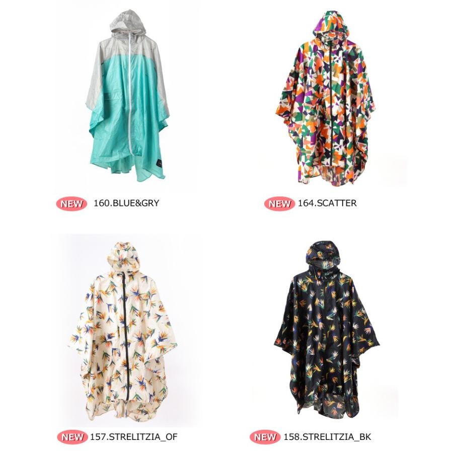 キウ Kiu レインポンチョ レインコート RAIN PONCHO レディース メンズ (k64)｜arrowhead｜22