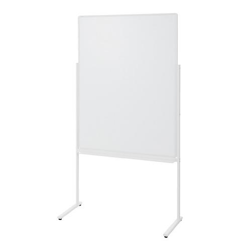 【組立設置付で東京神奈川限定販売！！】プラス　壁にぴったり省スペースのL字脚付両面ホワイトボード　VS2-43SSJL　150683 | PLUS