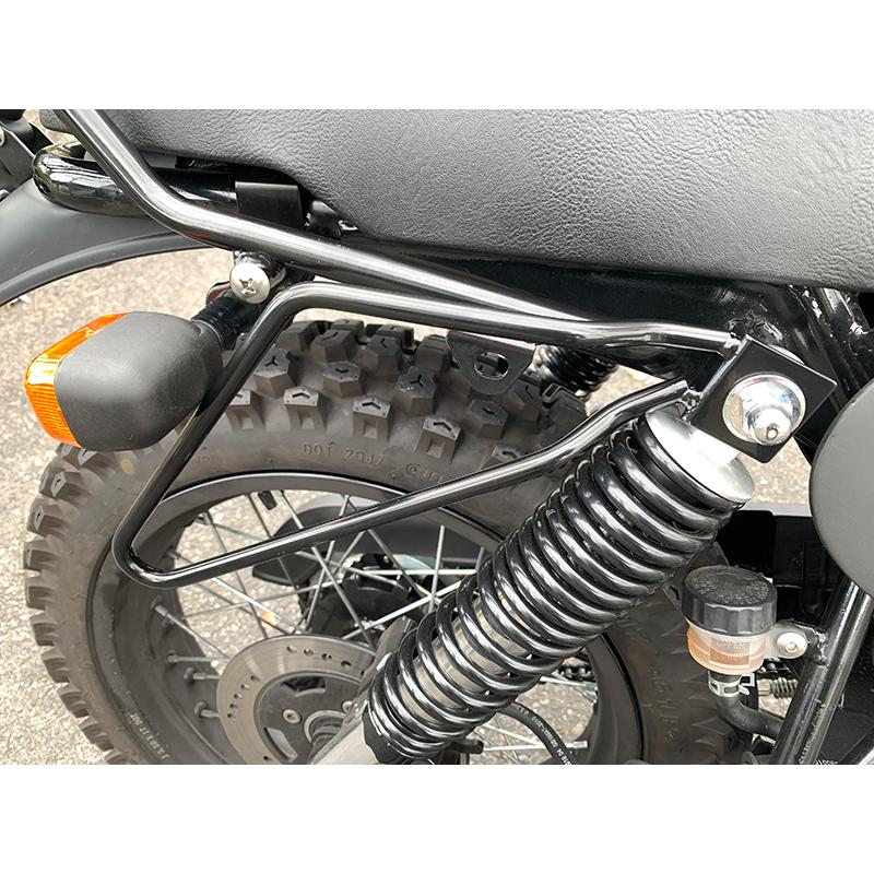 AJS スクランブラー用リアサイドバッグサポート : アローズショップ