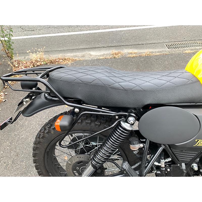 AJS スクランブラー用リアサイドバッグサポート : アローズショップ