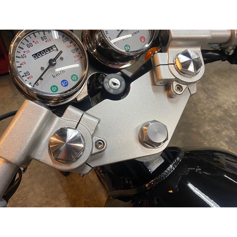 AJS Cadwell 125 フロントフォーク延長ボルト（TIN-MACHINE製
