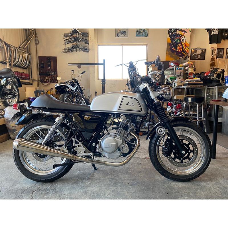 AJS Cadwell 125 フロントフォーク延長ボルト（TIN-MACHINE製