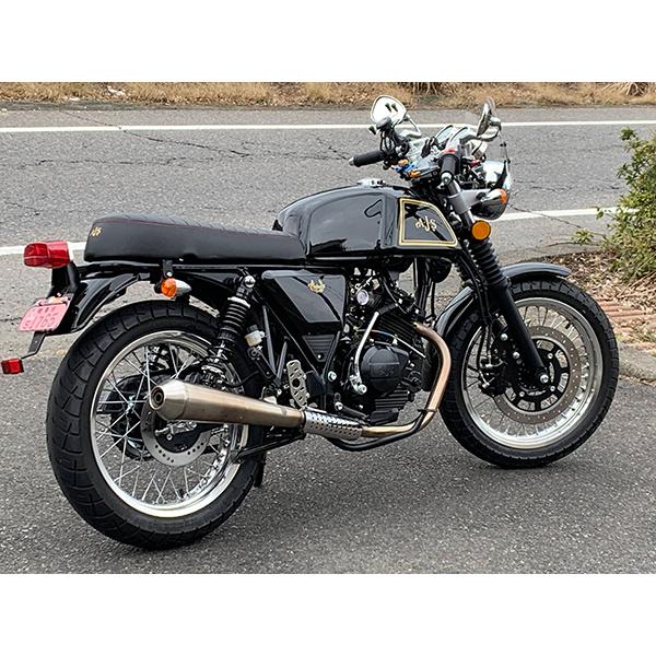 AJS Cadwell 125用 二人乗りダブルシート : アローズショップ