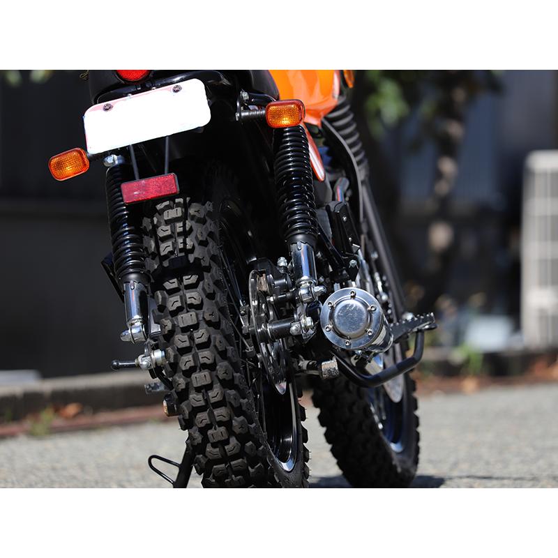 AJS TempestScrambler125 専用トラップメガフォン フルEXマフラー