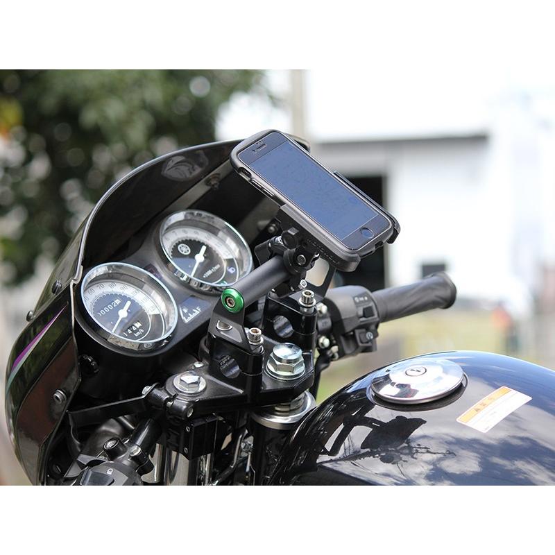 YB125SP/YBR125専用 マルチホルダーマウントバー : アローズショップ