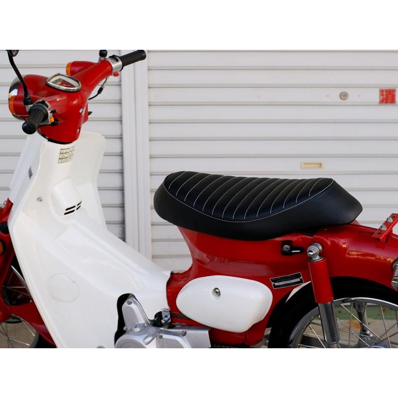 KEPSPEED製 スーパーカブ用カスタムシート タイプTU ホワイト KEPSPEED製 スーパーカブ用カスタムシート タイプTU ホワイト