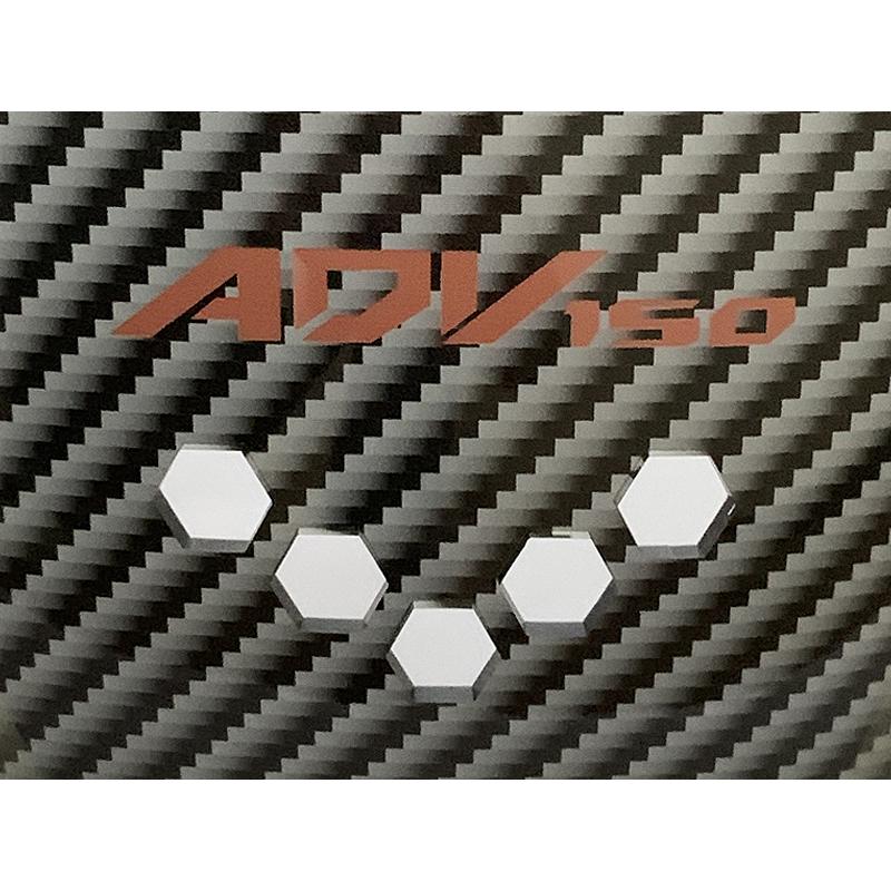 HONDA ADV150 用 フロント スモーク ロングスクリーン : アローズ