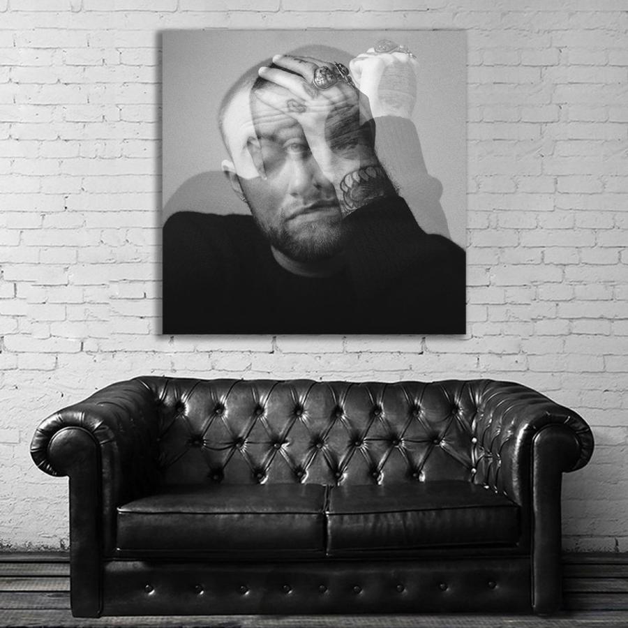 kb382 マックミラー2018ラッパースターラップシンガー24x36ポスター マック・ミラー Mac Miller 特大 ポスター 100x100cm 海外 ヒップ