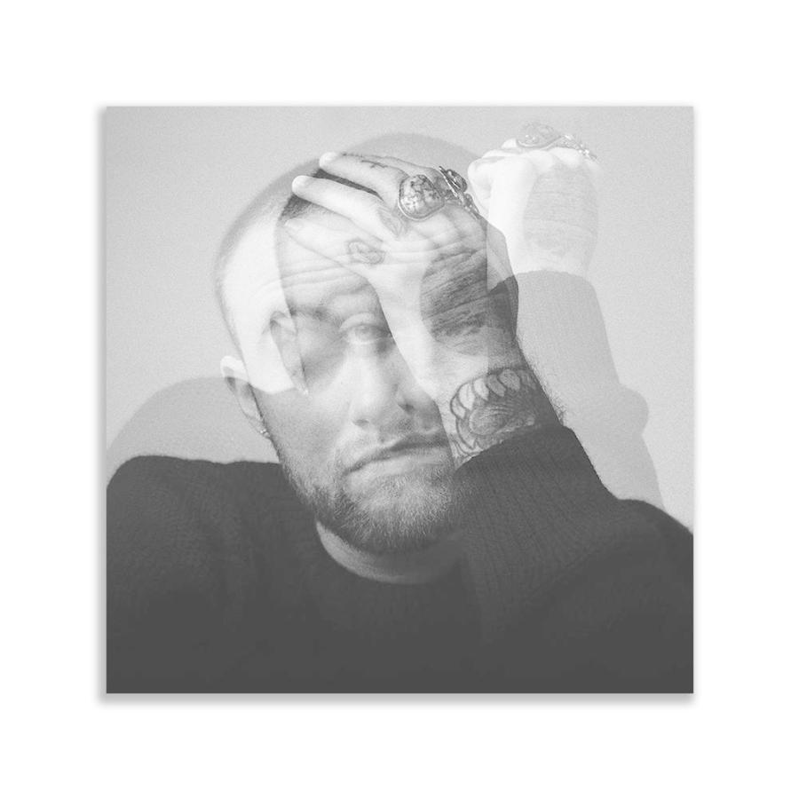 マック・ミラー Mac Miller 特大 ポスター 100x100cm 海外 ヒップ
