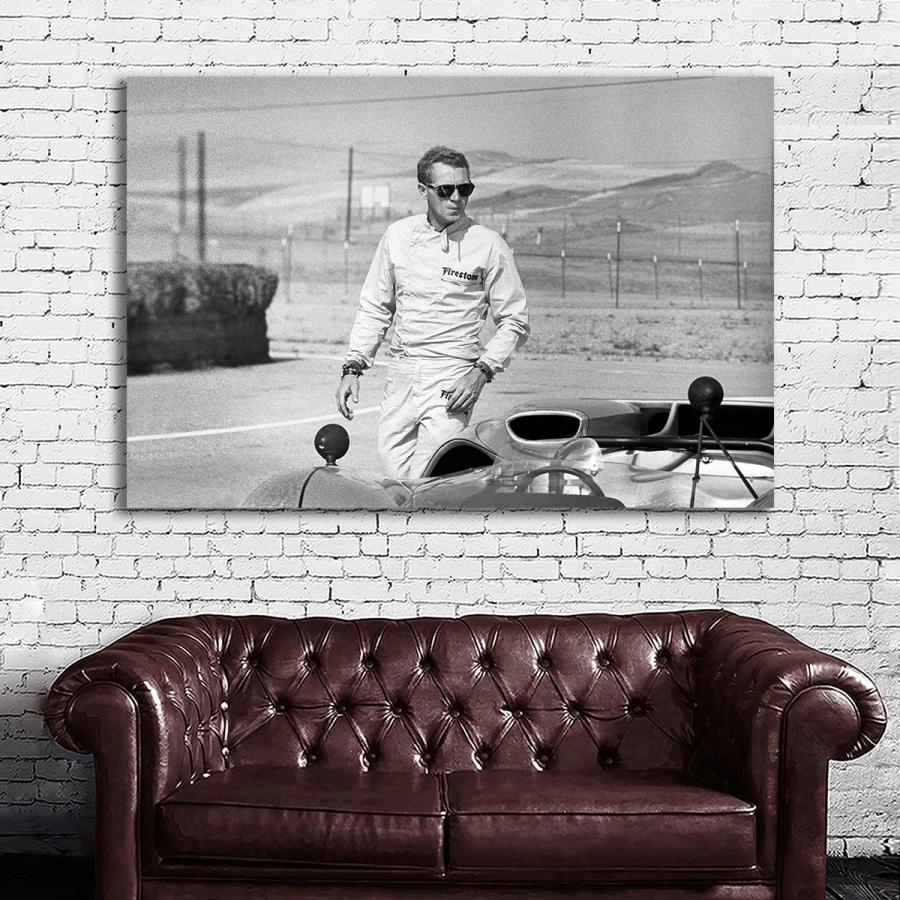 スティーブ・マックイーン Steve McQueen 特大 ポスター 約150x100cm