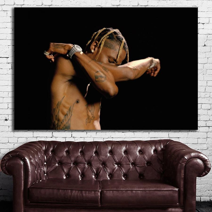 Travis Scott トラヴィス スコット 特大 ポスター 150x100cm 海外 ヒップホップ ラッパー アート インテリア グッズ 写真 雑貨 トラビス 27｜arrowwingsjapan｜02