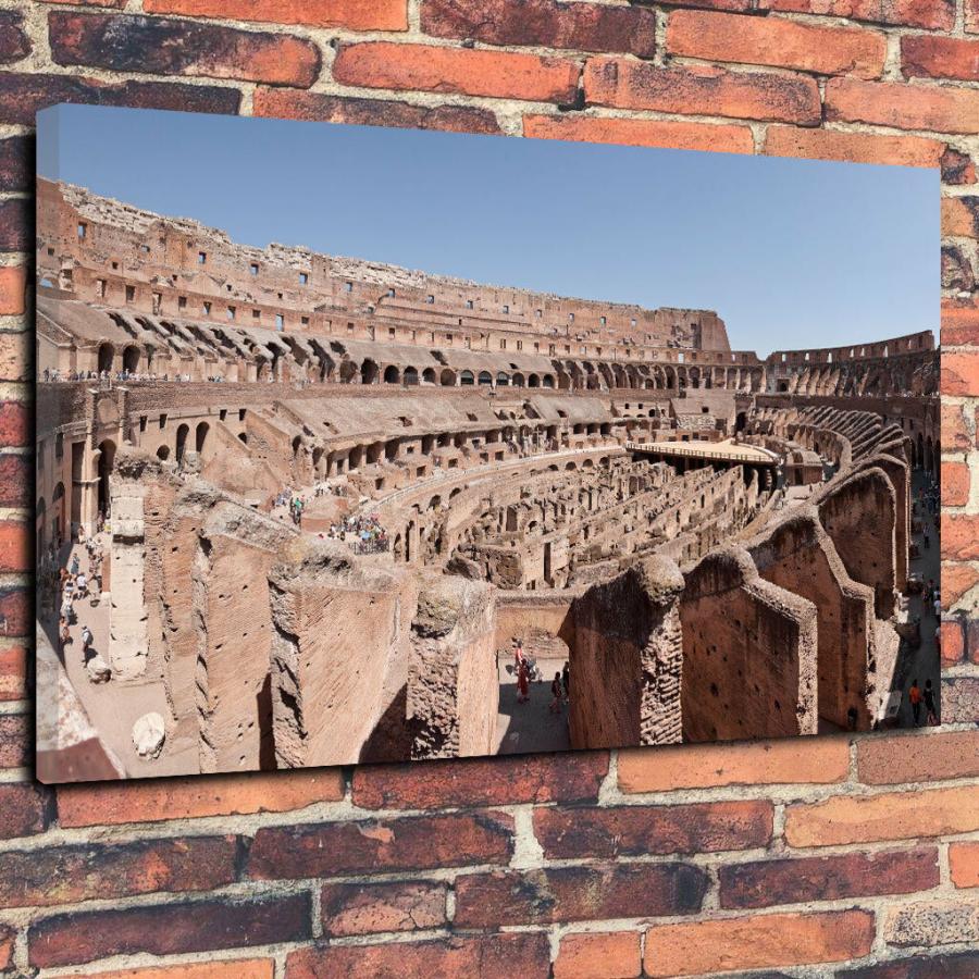 新発売 キャンバス 高級 イタリア ローマ コロッセオ パネル コロッセウム オシャレ 街並み 風景 夜景 写真 グッズ 雑貨 海外 A1 ポスター 大 その他コレクション 趣味 Alice Com Ve