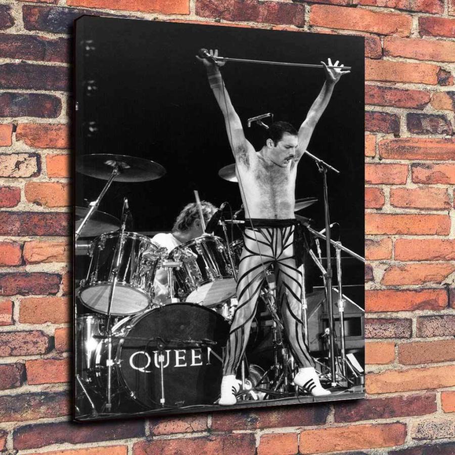 フレディ・マーキュリー Queen クイーン 高級 キャンバス アート