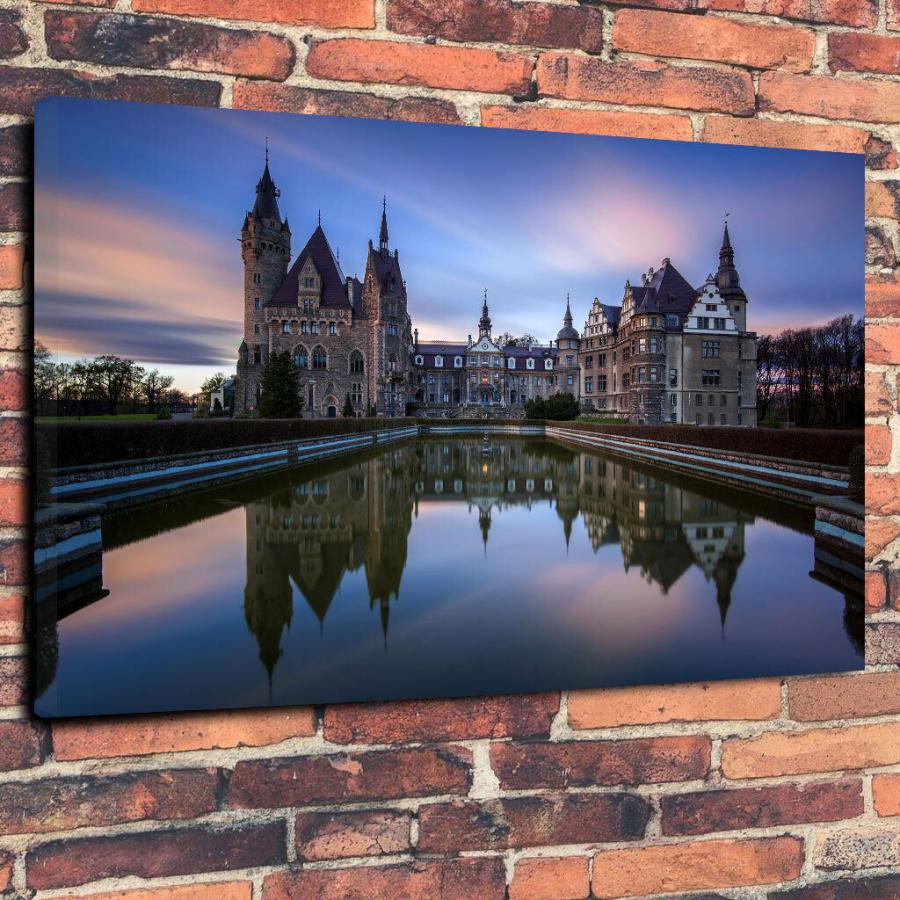 海外並行輸入正規品 モシュナ城 カフェ オシャレ 街並み 風景 夜景 写真 グッズ 雑貨 海外