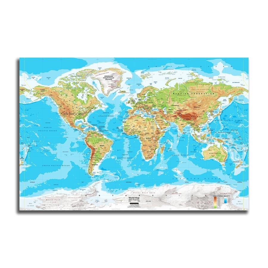アウトレット超安い 世界地図 World Map ポスター ボード パネル フレーム 75x50cm 地図 海外 英字 アート レトロ ビンテージ インテリア グッズ 写真 雑貨 10 純正新作 Ssl Daikyogo Or Jp