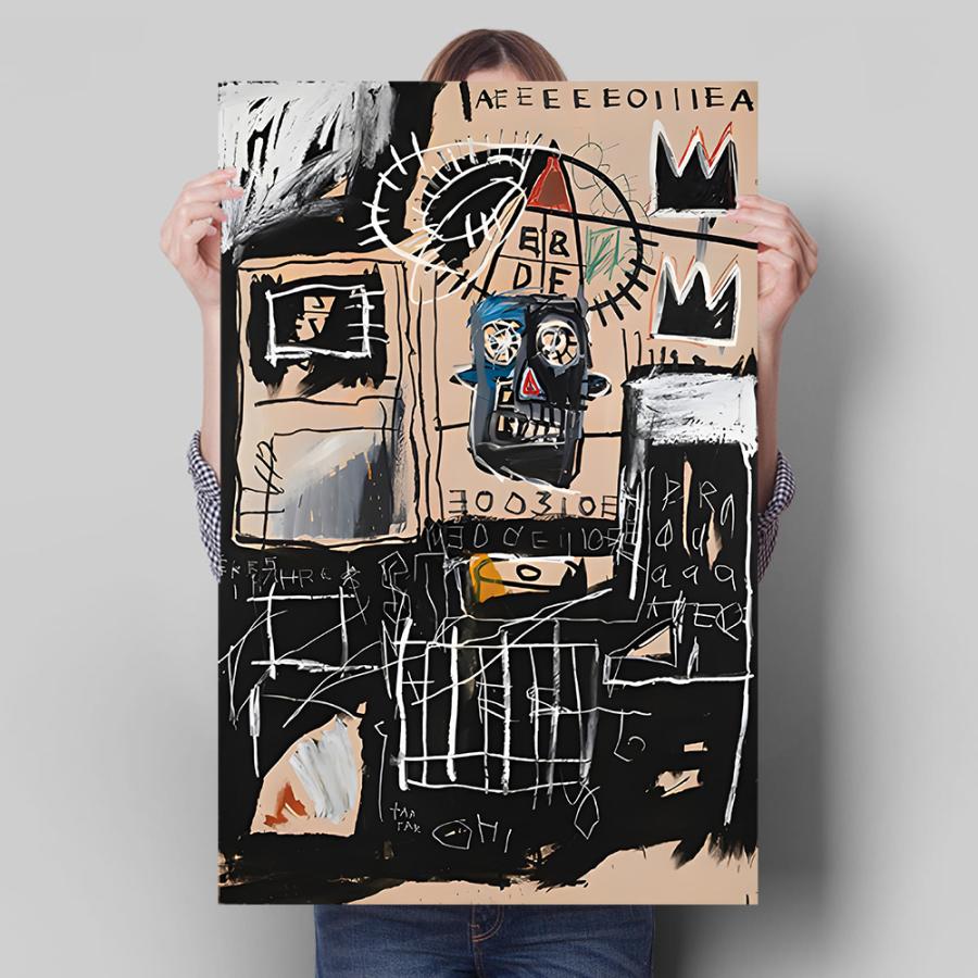 バスキア Basquiat ポスター 70x50cm 海外 北欧 アート バスキア Basquiat ポスター 70x50cm 海外 北欧 アート