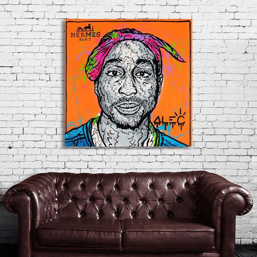 2Pac 2パック Alec Monopoly アレック モノポリー 特大 ポスター