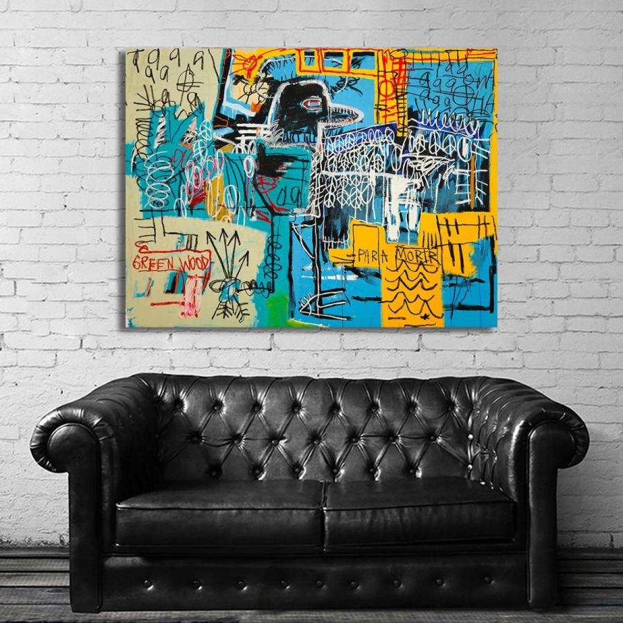 バスキア Basquiat 特大 ポスター 135x100cm 海外 アート インテリア 雑貨 グッズ 絵 フォト グラフィティ 画家 ジャン  ミシェル 大 1 :844:ワールドポスターズ - 通販 - Yahoo!ショッピング
