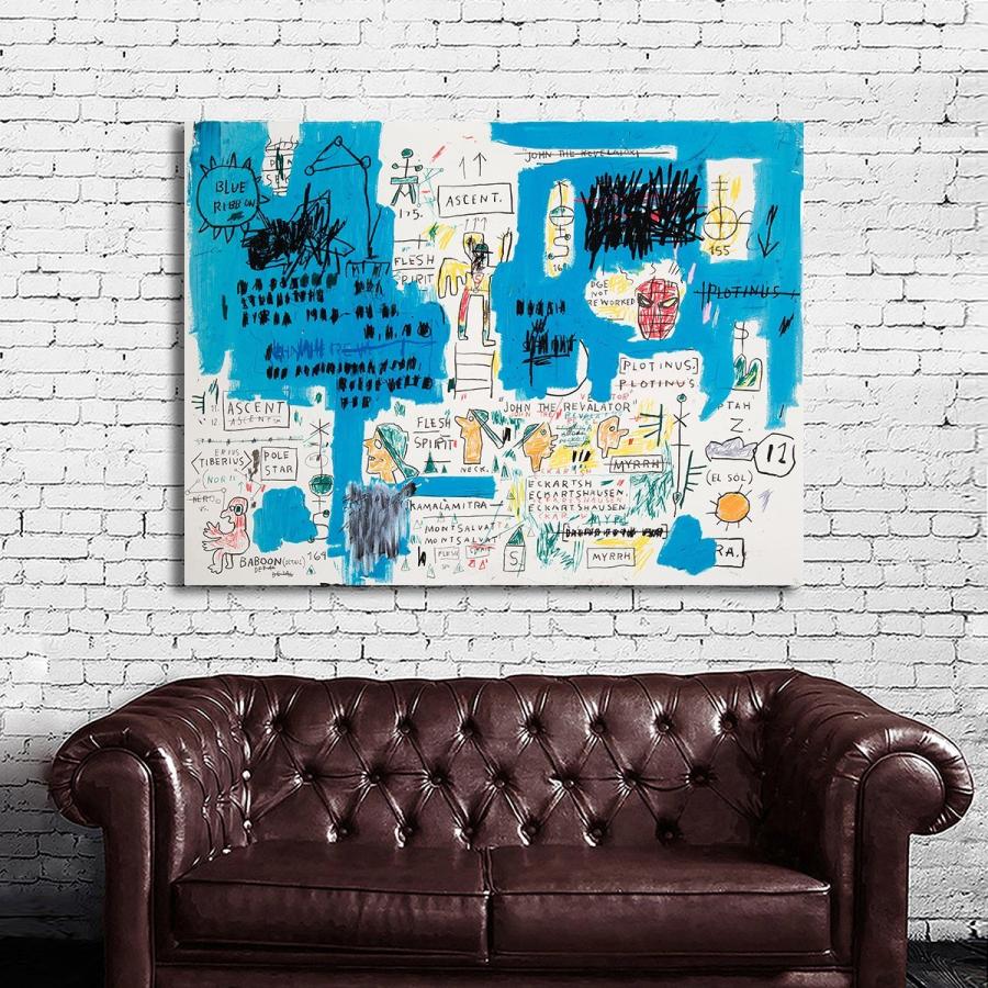 バスキア Basquiat 特大 ポスター 130x100cm 海外 アート