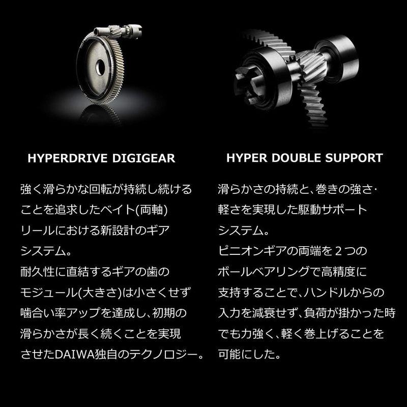 ダイワ(DAIWA) ベイトキャスティングリール 22 ジリオン TW HD 1000XH DAIWA ベイトキャスティングリール ジリオン TW HD 1000XH