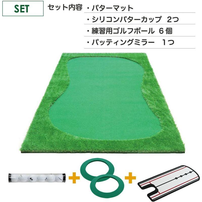 GolfStyle パター練習マット 3m ゴルフ パターマット 練習 ゴルフマット パッティング マット パター パット練習 大型 厚手 JS2068899850(18616円)