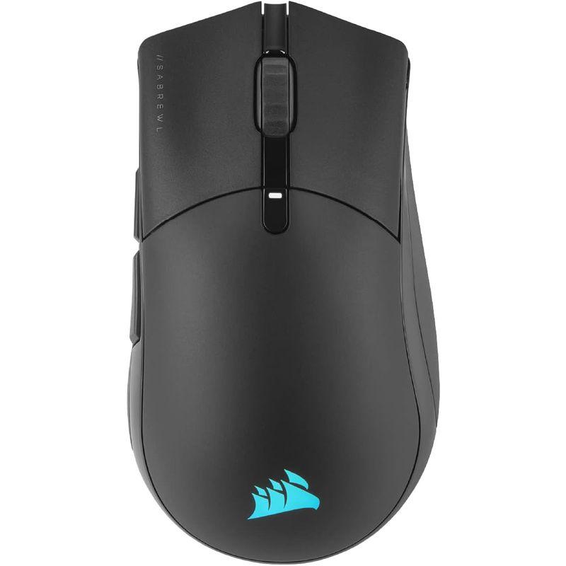 CORSAIR SABRE RGB PRO WIRELESS ワイヤレス ゲーミングマウス CH-9313211-AP MS503 ブラック SABRE RGB PRO WIRELESS ワイヤレス ゲーミングマウス CH AP MS503 ブラック