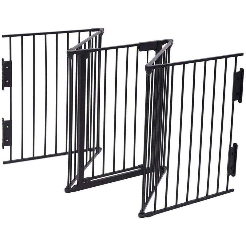 Cuku クークー 犬 柵 室内 ペットフェンス 置くだけ ペット ゲート 赤ちゃん 自立式 ペット柵 ベビーゲート ハースゲート xl 5 クークー 室内 ペットフェンス 置くだけ ペット ゲート 赤ちゃん 自立式 ペット柵 ベビーゲート ハースゲート xl