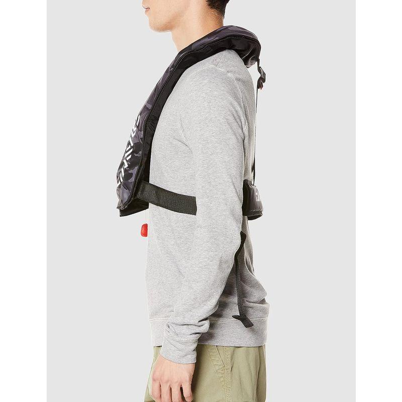 ダイワ(DAIWA) Wライフジャケット(肩掛自動 手動) F DF-2021 ブラックカモ ブラックカモ ダイワ DAIWA Wライフジャケット 肩掛自動 手動 DF サイズ