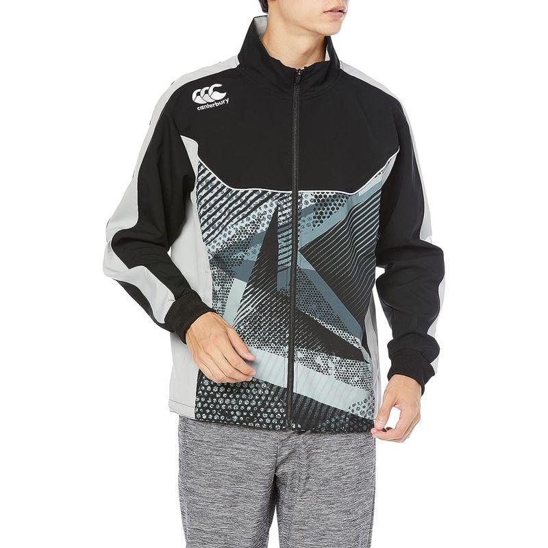 カンタベリー ジャケット PRACTICE JACKET プラクティスジャケット RG71800P メンズ 19_ブラック L 5cm SIZE ゆき丈 身幅 着丈 ジャケット PRACTICE JACKET プラクティスジャケット RG71800P メンズ 19_ブラック 100% ポリエステル