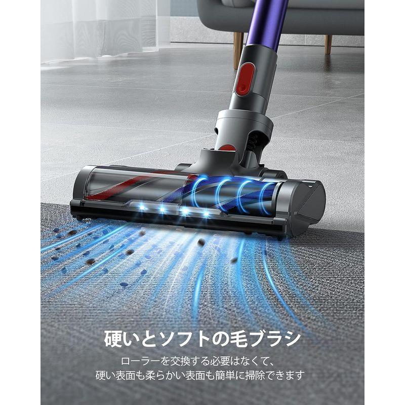 【新品未開封】BuTure コードレス掃除機 400W BuTure コードレス掃除機 400W 33KPa 吸引力 掃除機 サイクロン
